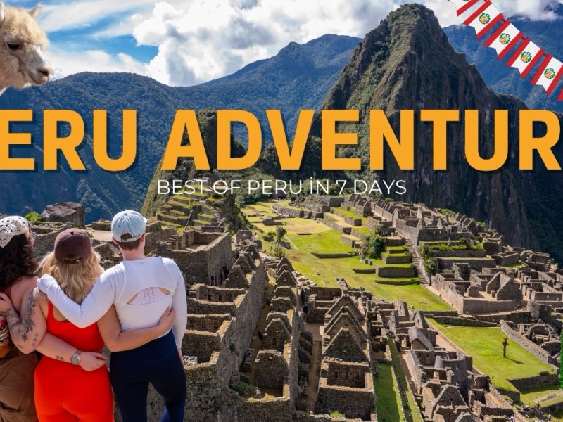 Peru Adventure Itinerary